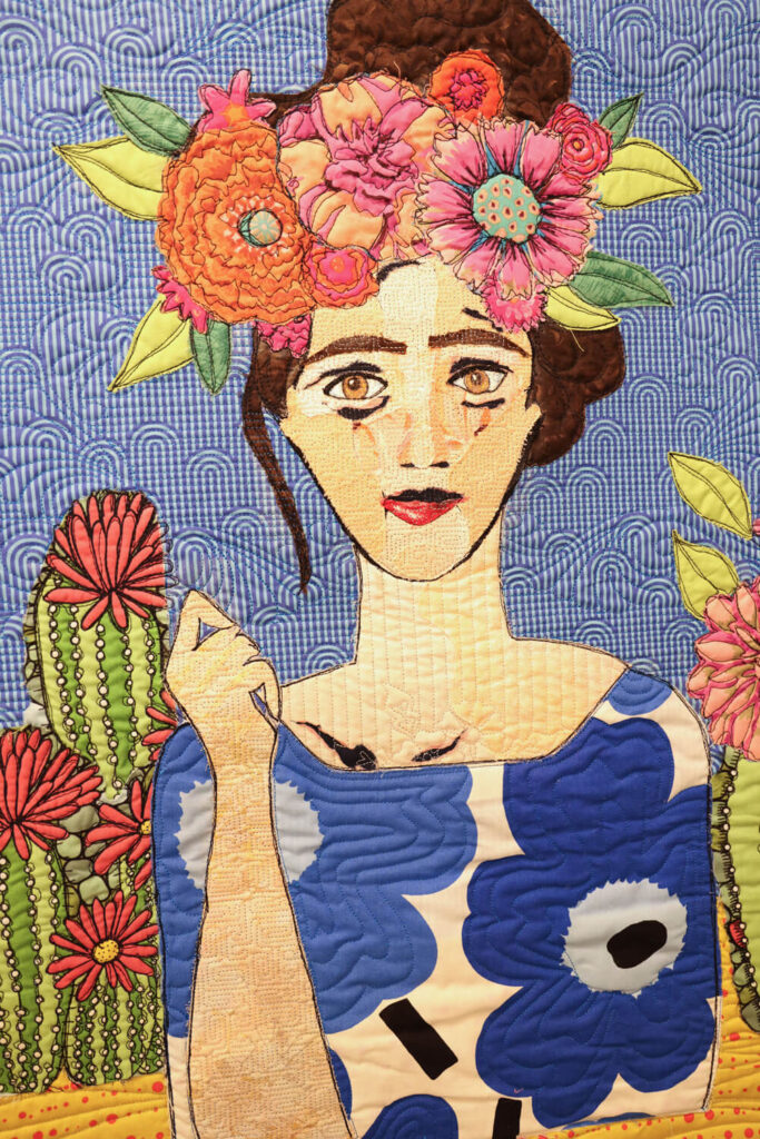 Artwork Spotlight: Rose Sellery, Skin and Bones — San Jose Museum of Quilts  & Textiles