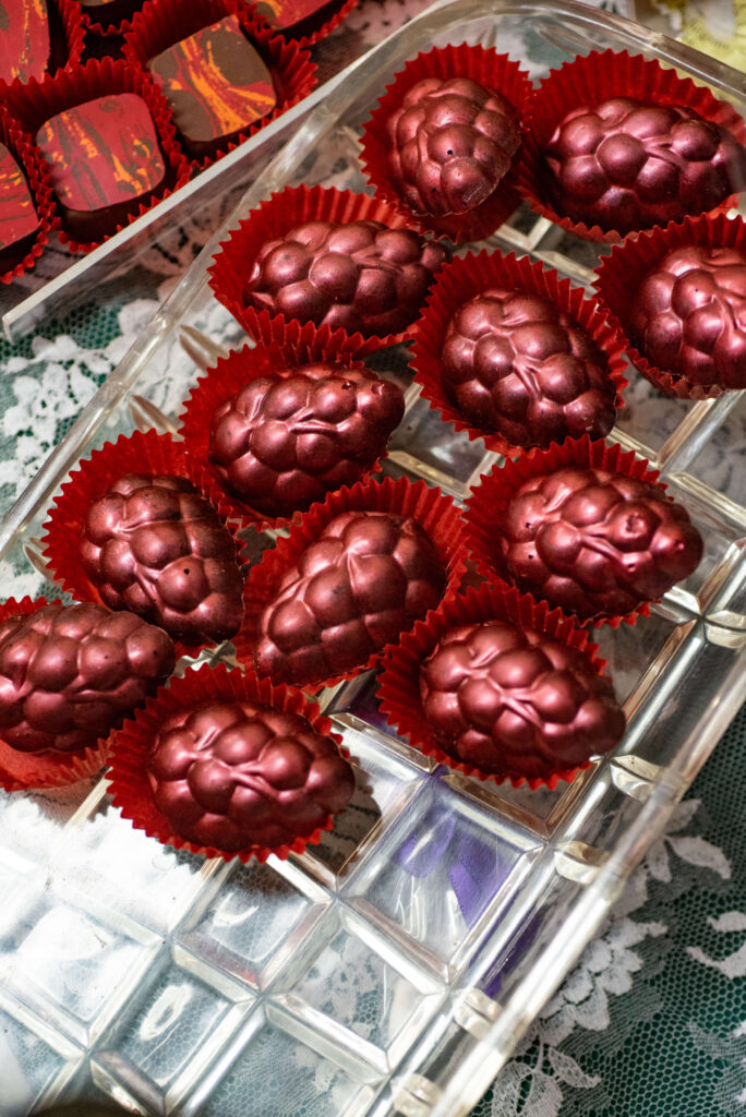 Painted Chocolates at Preston's Candy in Burlingame