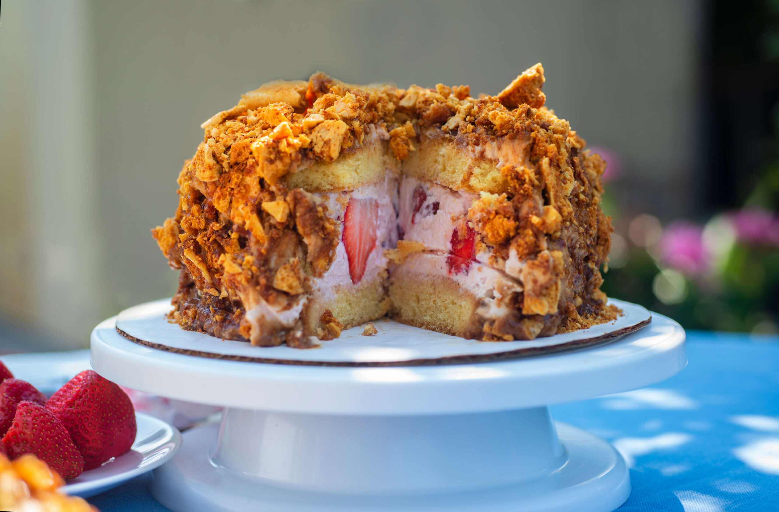 Mocha Praline Crunch Cake – CravingsKitchen