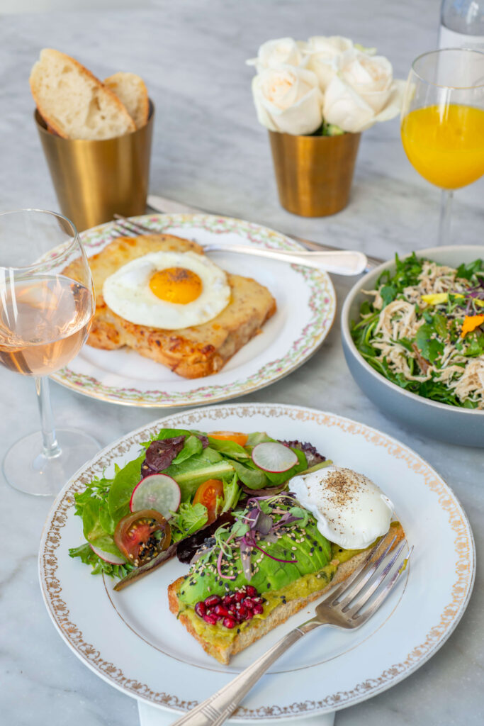 Fancy breakfast at Mademoiselle Colette